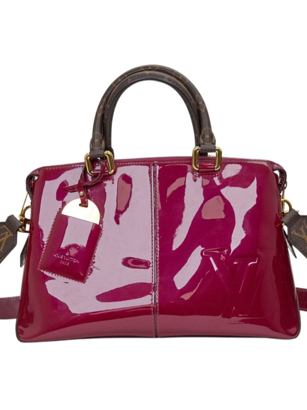 Louis Vuitton Miroir Monogram Patent Magenta